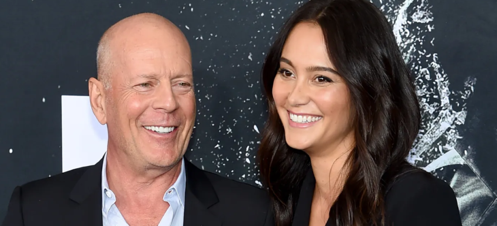 Bruce Willis with his Wife Emma Heming