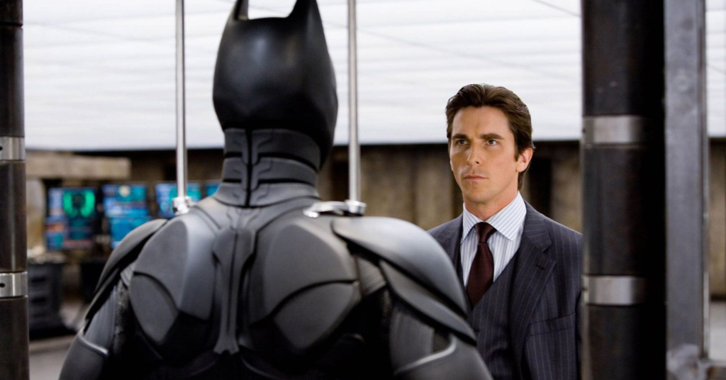 Christian Bale portrayal as Batman