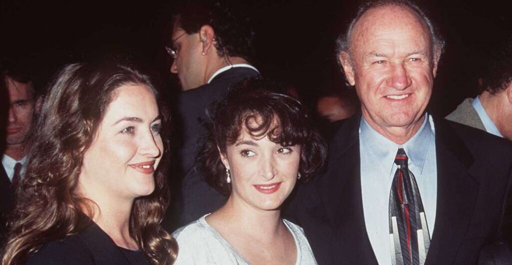 Gene Hackman with his Childern