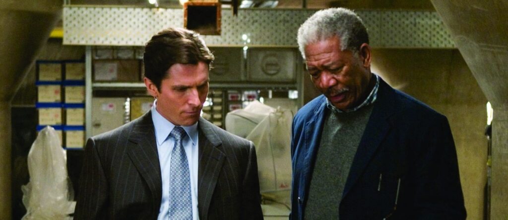 Morgan Freeman in Batman Movie