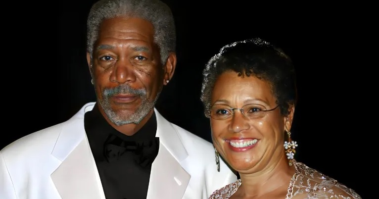 Morgan Freeman with Ex-Wife